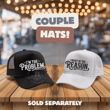 I Might Be the Reason Trucker Hat – Country Concert Mesh Cap - Sunlit Funlit Country Music Tees